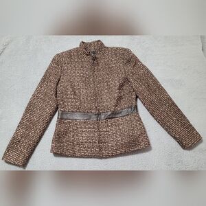 Spenser Jeremey Brown Long Sleeve Jacket Medium